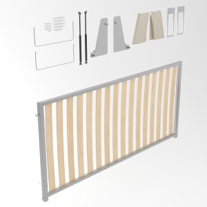 H-90 egyszemélyes vízszintes szekrenyágy vasalat készlet H-90 egyszemélyes vízszintes szekrenyágy vasalat készlet