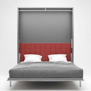 PUP 160.45 - Kétszemélyes függöleges szekrényágy felcsukható asztallal PUP 160.45 - Kétszemélyes függöleges szekrényágy felcsukható asztallal